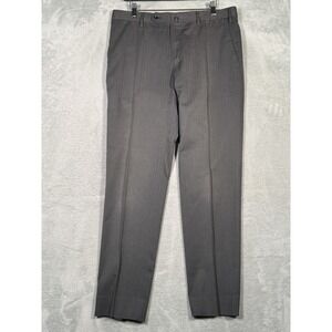 Incotex 1951 Dress Pants Mens EU 50 Gray Wool Blend High Comfortโ Made Italy